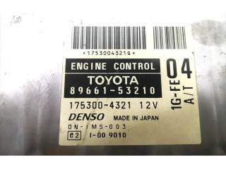 Блок управления двигателя 89661-53210, 175300-4321 Lexus IS 200-300
