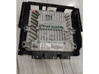 Блок управления двигателем ECU 9663483180   Citroen C2