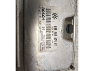 Блок управления двигателя 038906019NE, 1039S06285 Skoda Fabia Mk2 (5J)