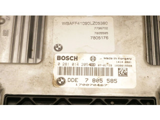 Блок управления двигателя 7805585, 0281014205 BMW X5 E70