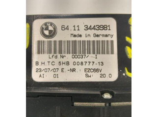 Блок управления климат-контролем 64113443981   BMW X3 E83