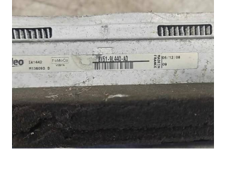 Радиатор интеркулера 8V519L440AD   Ford  Fiesta  2009 - 2012 года