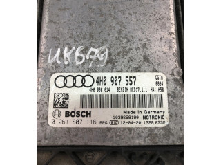 Блок управления двигателя 4H0907557, 0261S07116 Audi A8 S8 D4 4H