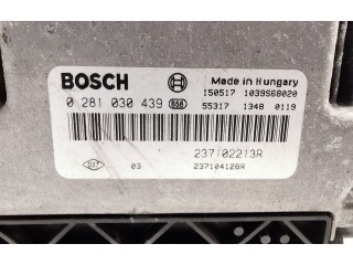 Блок управления двигателя 237102213R, 0281030439 Dacia Logan II