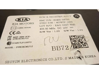 Блок управления 954B0H8720 KIA Rio