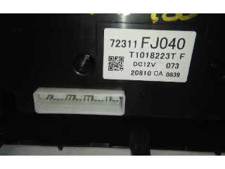 Блок управления климат-контролем 72311FJ040   Subaru XV