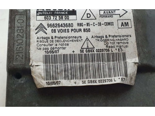 Блок подушек безопасности 9662643680 Citroen C4 I