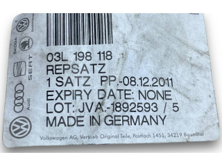 Блок управления двигателем ECU 03L198118 Audi Q3 8U