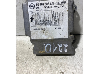 Блок подушек безопасности 1K0909605AA, 5WK43411 Skoda Octavia Mk2 (1Z)