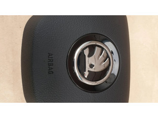 Подушка безопасности водителя 5E3880201S Skoda Octavia Mk4