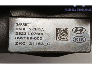 Турбина Hyundai Kona I 2823107600, 2823107600 для двигателя G3LE