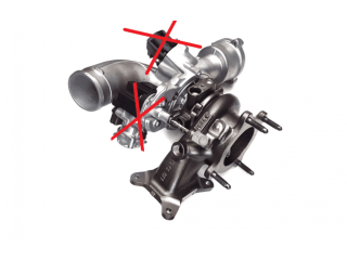 Турбина Audi A5 Sportback 8TA 06L145701J, 129211RED