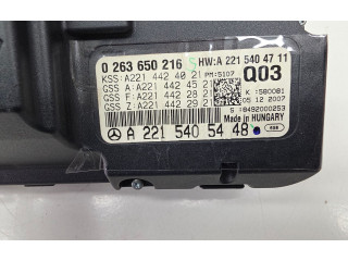Přístrojová deska Mercedes-Benz S W221 2008 A2215405448, 0263650216