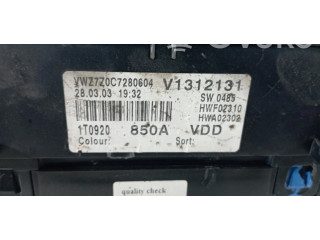 Панель приборов 1T0920860C   Volkswagen Touran I       