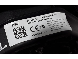 Подушка безопасности водителя 985704073R   Renault Trafic III (X82)