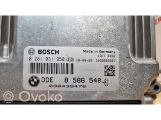 Řídící jednotka 8586540, 0281031950 BMW 3 F30 F35 F31 2015