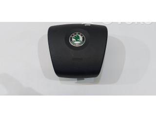 Подушка безопасности водителя 1Z0864207 Skoda Octavia Mk2 (1Z)