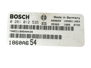 Блок управления двигателя 1860A654, 1039S11663 Mitsubishi Grandis