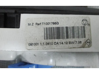 Блок управления климат-контролем T1001786G Renault Scenic III Grand scenic III