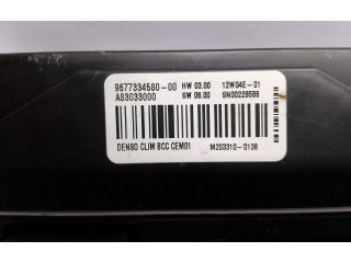 Блок управления кондиционером 9677334580 Citroen C4 Grand Picasso