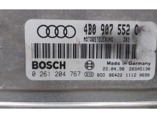 Блок управления двигателя 4B0907552C, 0261204767   Audi A6 S6 C5 4B