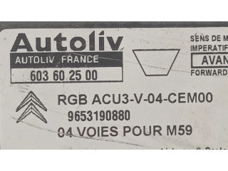 Блок подушек безопасности 603602500, 9653190880   Citroen Berlingo