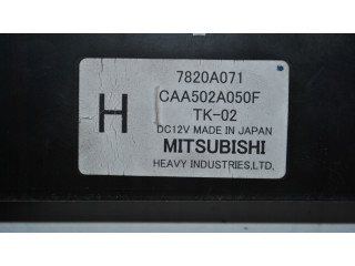 Блок управления климат-контролем 7820A071 Mitsubishi Grandis