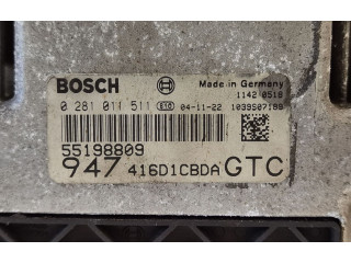 Блок управления двигателя 55198809, 0281011511   Alfa Romeo GTV