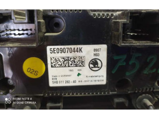 Блок управления климат-контролем 5E0907044K Skoda Octavia Mk3 (5E)