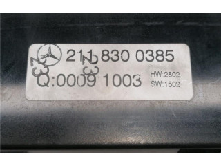 Блок управления климат-контролем 2118300385, 0070010   Mercedes-Benz E AMG W211