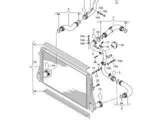  Турбина Volkswagen Jetta V  1K0145762P         