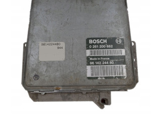 Блок управления двигателя 9614224480, 0261200652 Peugeot 306
