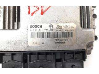 Блок управления двигателя 8200391966, 0281011776   Renault Scenic RX