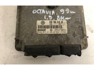 Блок управления двигателя 038906018GM, 0281010181 Skoda Octavia Mk1 (1U)