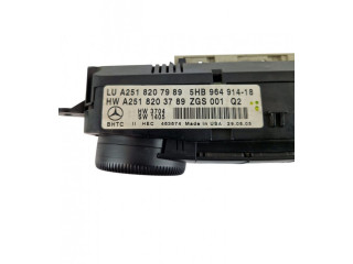 Блок управления климат-контролем A2518207989, A2518203789 Mercedes-Benz R W251
