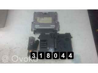 Блок управления двигателя 9637089580 Peugeot 406