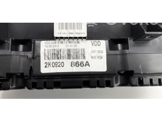 Přístrojová deska  Volkswagen Caddy 2012 2K0920866A  