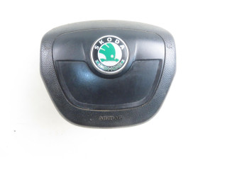 Подушка безопасности водителя 5J0880201H, 5J0880201H   Skoda Fabia Mk2 (5J)