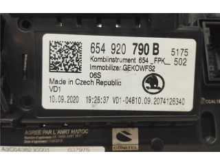 Панель приборов 654920790B, 0090059   Skoda Kamiq       