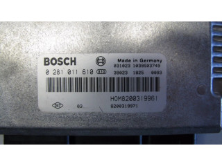 Блок управления двигателя 0281011610, MR577252 Mitsubishi Space Star