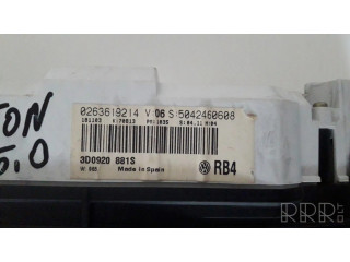 Панель приборов 3D0920881S, 0263619214   Volkswagen Phaeton       