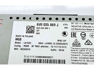Радио/ проигрыватель CD/DVD / навигация 6V0035869J    Skoda Fabia Mk3 (NJ)