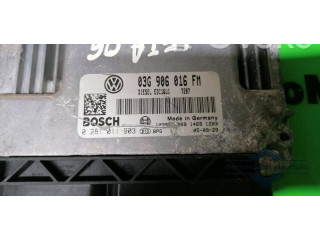 Блок управления двигателем Блок управления 0281011903, 03G906016FM Volkswagen Jetta V
