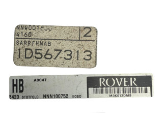 Блок управления двигателя NNN100752, N90016S0 Rover 25