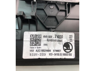 Панель приборов 6V0920740D, NP2150 Skoda Fabia Mk3 (NJ)