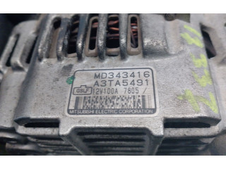Генератор MD343416, A3TA5491   Mitsubishi Carisma      