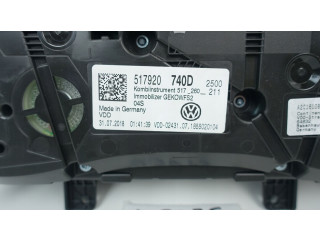 Панель приборов 517920740D, 25240KM Volkswagen Golf Sportsvan