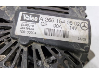 Генератор A2661540802, 2542955A   Mercedes-Benz A W169      