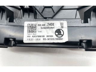 Панель приборов 6V0920740E, 6V0920740E Skoda Fabia Mk3 (NJ)