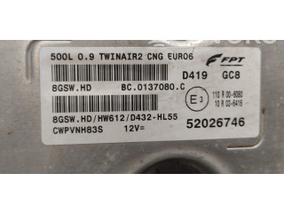Блок управления двигателя 52026746, 52026746   Fiat 500L